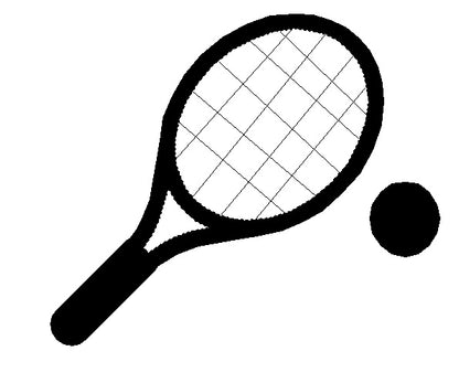 Personalisierte SOCKEN mit Tennisschläger / Tennis-Ball und Wunschtext bestickt