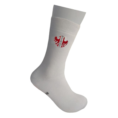 Sport-Socken mit Tiroler Adler und Wunschtext