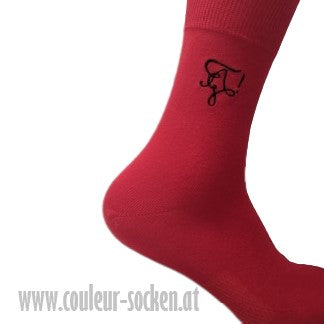 1 Paar Business-Socken mit Zirkel A.V. Austria Innsbruck AIn ÖCV