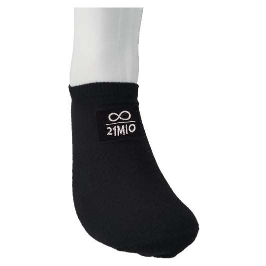 1 Paar Sneaker-Socken mit 21MIO-Logo und Wunschtext
