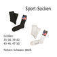 1 Paar Sport-Socken mit Satoshi-Symbol und Wunschtext